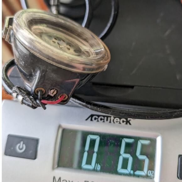 Vintage plug in Linemans Headset Phone line repair Not tested For Parts only - Picture 6 of 6